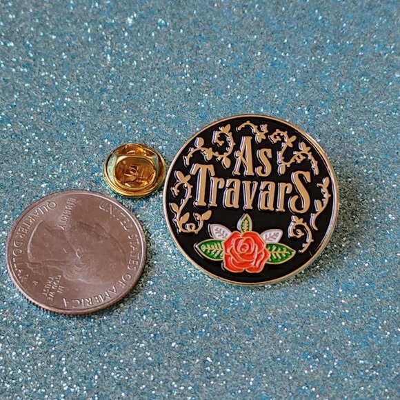 3/$20 As Travars Shades of Magic VE Schwab Book Enamel Pin - Picture 2 of 2
